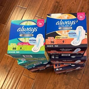 Always 6 boxes Ultra Advanced Pads with CoreBoost